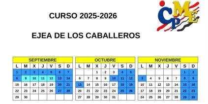 CEIP Mamés, Calendario Escolar
